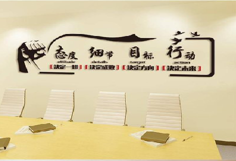 甘孜企业文化墙主要展示什么？