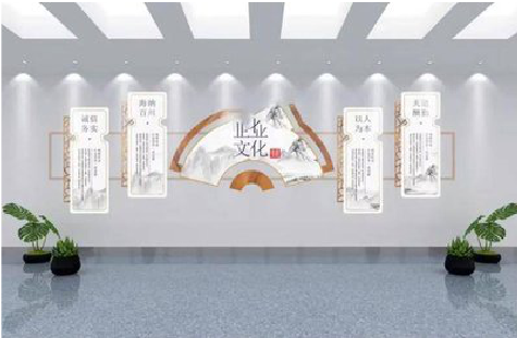 甘孜企业文化墙设计的核心要素。