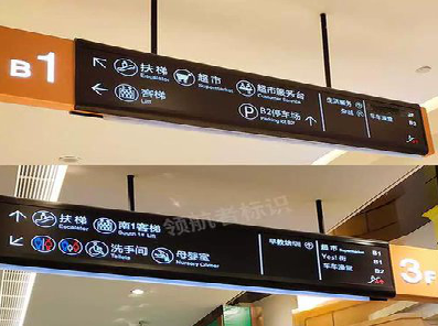 甘孜如何通过商场标识牌引导客流分布?