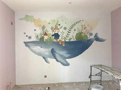 甘孜手绘墙的特点及优势。